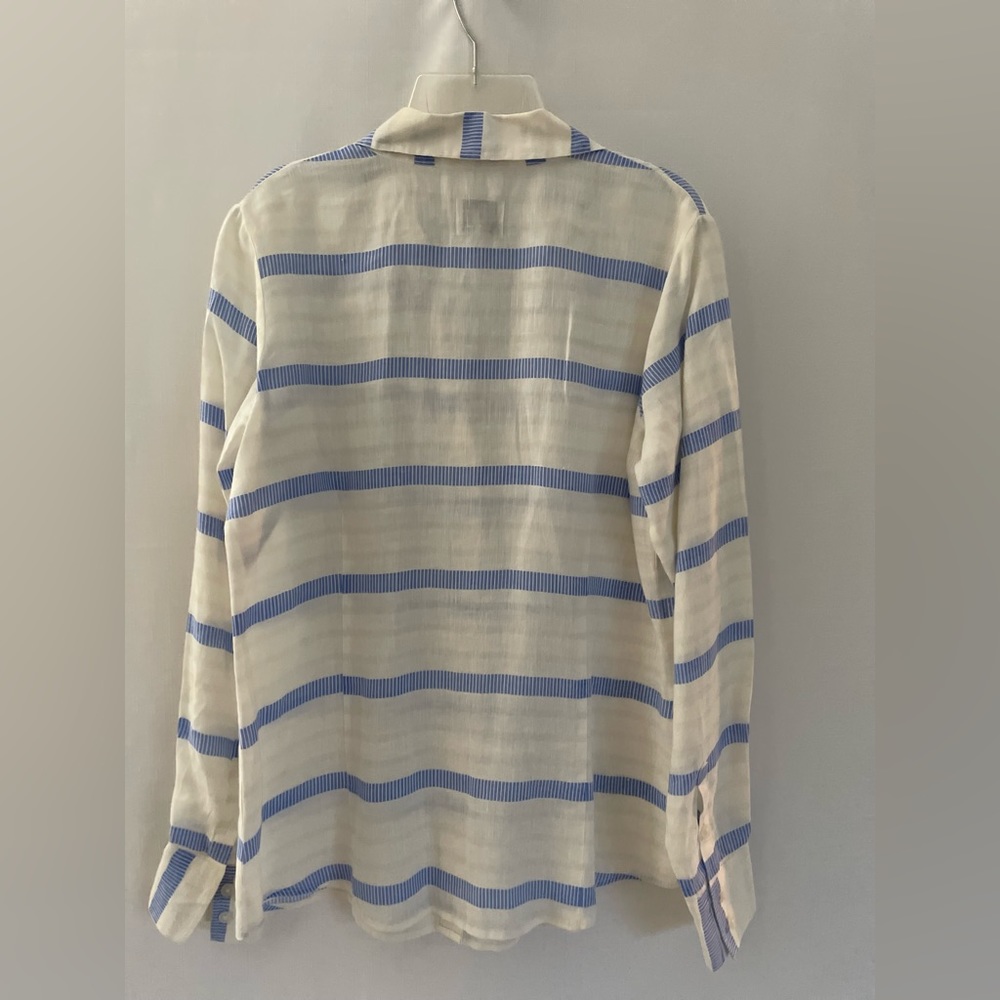 HIHO BOTTOM DOWN SHIRT, 100% LINEN - Picture 3 of 5